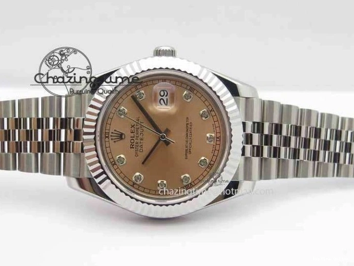 0507 Packable DateJust II 41mm BP Maker Best Edition RG Diamonds Dial On New Version Jubilee Bracelet A 3620